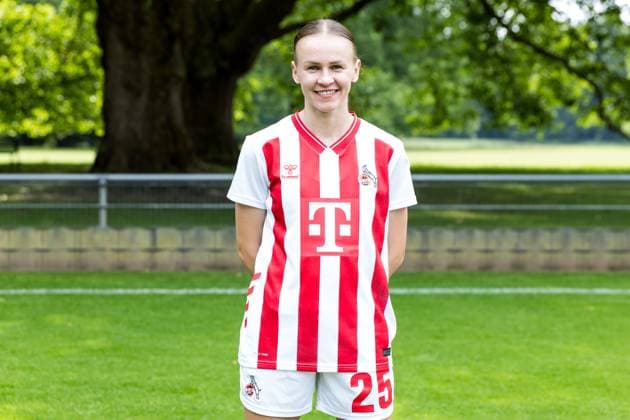 Google Pixel Frauen-Bundesliga, Mannschaftsfoto und Portraittermin; 31.07.2025 Laura Donhauser (1. FC Köln, 25) Google Pixel Frauen-Bundesliga, Mannschaftsfoto und Portraittermin Saison 2025 26, Köln, Platz 2 am 31.07.2025 Copyright: xBEAUTIFULxSPORTS Wunderlx