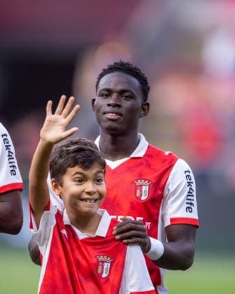 July 31, 2025, Braga, Braga, Portugal: ROGER FERNANDES from SC Braga seen on action during the UEFA Europe League 2025 26 qualification round 2 match between SC Braga and PFK Levski Sofia at Estadio Municipal de Braga on July 31, 2025 in Braga, Portugal. Braga Portugal - ZUMAl192 20250731_zsp_l192_013 Copyright: xMiguelxLemosx