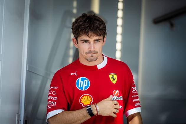 F1 HUNGARIAN GRAND PRIX THURSDAY Charles Leclerc of Monaco and Scuderia Ferrari during thursday s media day ahead of the F1 Grand Prix of Hungary at Hungaroring Circuit on July 31, 2025, in Budapest, Hungary. Copyright: xx f1_hun_thu265