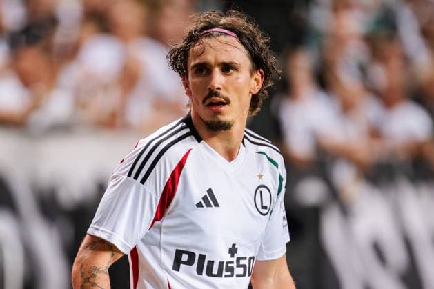 July 31, 2025, Warsaw, Poland: Migouel Alfarela of Legia seen during the 2nd round qualifying UEFA Europa League match between Legia Warszawa and FC Banik Ostrava at Marshal Jozef Pilsudski Legia Warsaw Municipal Stadium. Final score; Legia Warszawa 2:1 FC Banik Ostrava. Warsaw Poland - ZUMAs197 20250731_aaa_s197_220 Copyright: xMikolajxBarbanellx
