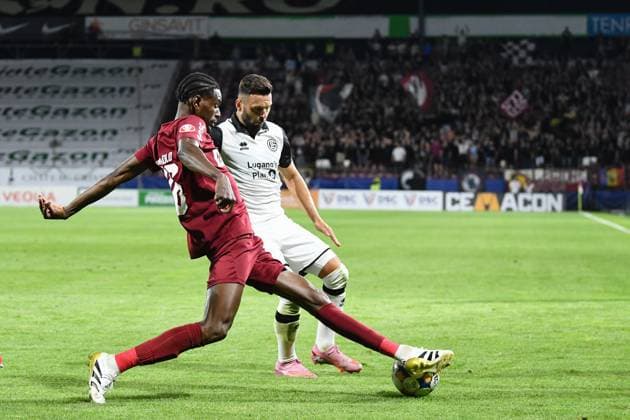 ROU, Cluj-Napoca: CFR 1907 Cluj goes against Lugano The match counting for the second qualifying round of UEFA Europa League was disputed on July 31 st 2025 on Dr Constantin Radulescu Stadium Copyright: xAncaxTepeix