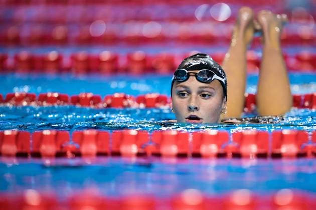 250801 Summer McIntosh of Canada after competing in women™s 800 meters swimming heats during day 22 of the World Aquatics Championships on August 1, 2025 in Singapore. Photo: Joel Marklund BILDBYRAN kod JM JM0717 bbeng simning swimming svomming sim-vm vm sim-vm 2025 world aquatics championships 2025 dam *** 250801 Summer McIntosh of Canada after competing in women™s 800 meters swimming heats during day 22 of the World Aquatics Championships on August 1, 2025 in Singapore Photo Joel Marklund BILDBYRAN kod JM JM0717 bbeng simning swimming svomming sim vm vm sim vm 2025 world aquatics championships 2025 dam  Copyright: JOELxMARKLUND BB250801JM039