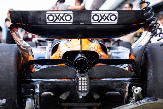 F1 - HUNGARIAN GRAND PRIX 2025 Rear Diffuser, McLaren F1 Team MCL39, mechanical detail during the 2025 Formula 1 Lenovo Hungarian Grand Prix, 14th round of the 2025 FIA Formula One World Championship, WM, Weltmeisterschaft from August 1 to 3, 2025 on the Hungaroring, in Mogyorod, Hungary - MogyorodHungary  Copyright: xJulienxDelfossex