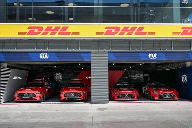 Formel 1 GP Ungarn Budapest. Freitag, 01.08.2025 F1 Medicalcars und Safetycars; Formel 1 GP Ungarn Budapest. Freitag, 01.08.2025 Copyright: xBEAUTIFULxSPORTS Erlhofx
