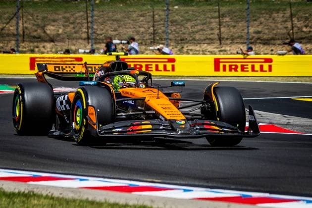F1 HUNGARIAN GRAND PRIX FREE PRACTICE Lando Norris of Great Britain and McLaren during friday s free practice ahead of the F1 Grand Prix of Hungary at Hungaroring Circuit on August 01, 2025, in Budapest, Hungary. Copyright: xx 080A3297