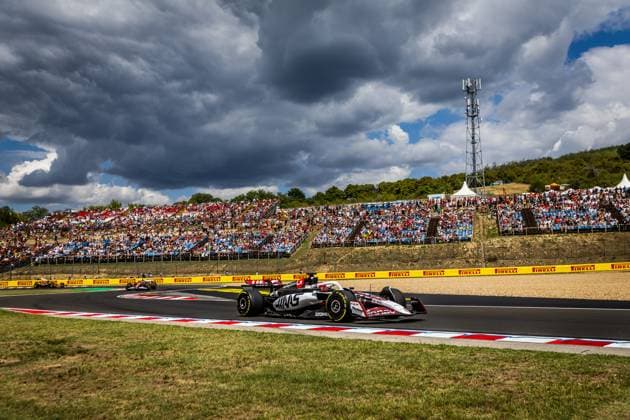 F1 HUNGARIAN GRAND PRIX FREE PRACTICE Esteban Ocon of France and Haas F1 Team during friday s free practice ahead of the F1 Grand Prix of Hungary at Hungaroring Circuit on August 01, 2025, in Budapest, Hungary. Copyright: xx 080A3603