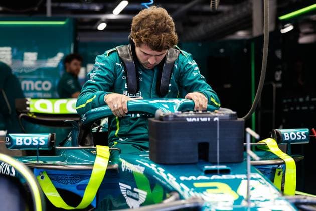 34 Felipe Drugovich (BRA, Aston Martin Aramco F1 Team), F1 Grand Prix of Hungary at Hungaroring on August 1, 2025 in Budapest, Hungary. (Photo by HOCH ZWEI) Budapest Hungary
