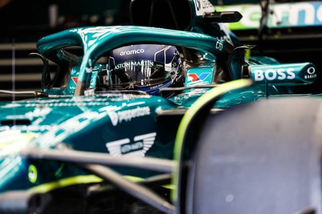 34 Felipe Drugovich (BRA, Aston Martin Aramco F1 Team), F1 Grand Prix of Hungary at Hungaroring on August 1, 2025 in Budapest, Hungary. (Photo by HOCH ZWEI) Budapest Hungary