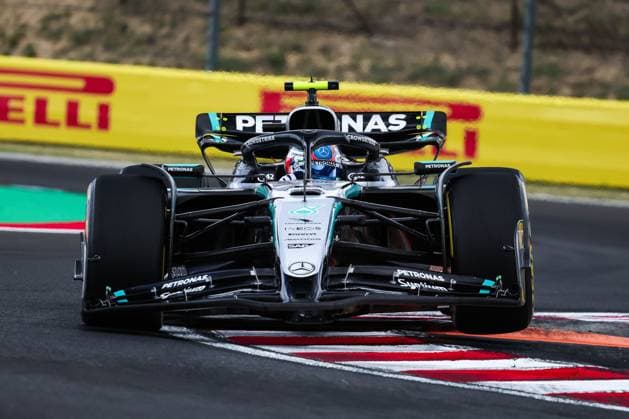 12 Andrea Kimi Antonelli (ITA, Mercedes-AMG Petronas F1 Team), F1 Grand Prix of Hungary at Hungaroring on August 1, 2025 in Budapest, Hungary. (Photo by HOCH ZWEI) Budapest Hungary