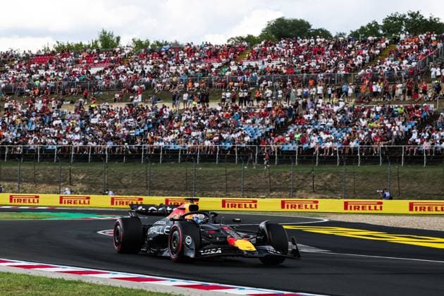 1 Max Verstappen (NLD, Oracle Red Bull Racing), F1 Grand Prix of Hungary at Hungaroring on August 1, 2025 in Budapest, Hungary. (Photo by HOCH ZWEI) Budapest Hungary