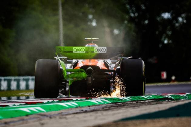 4 Lando Norris (GBR, McLaren F1 Team), F1 Grand Prix of Hungary at Hungaroring on August 1, 2025 in Budapest, Hungary. (Photo by HOCH ZWEI) Budapest Hungary