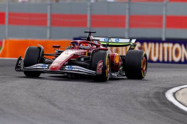 Charles Leclerc (Scuderia Ferrari HP F1 Team, Monaco, 16) im SF-25, HUN, Formel 1 Weltmeisterschaft, Grand Prix von Ungarn, Hungaroring, Trainingstag, Freies Training 1, Saison 2025, 01.08.2025 HUN, Formel 1 Weltmeisterschaft, Grand Prix von Ungarn, Hungaroring, Trainingstag, Freies Training 1, Saison 2025, 01.08.2025 Budapest Copyright: xEibner-Pressefoto MarcelxFischerx EP_MFI
