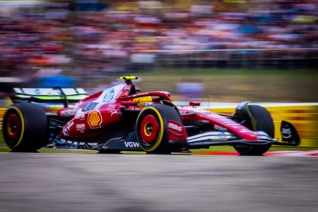 F1 HUNGARIAN GRAND PRIX FREE PRACTICE Lewis Hamilton of Great Britain and Scuderia Ferrari during friday s free practice ahead of the F1 Grand Prix of Hungary at Hungaroring Circuit on August 01, 2025, in Budapest, Hungary. Copyright: xx 080A5067
