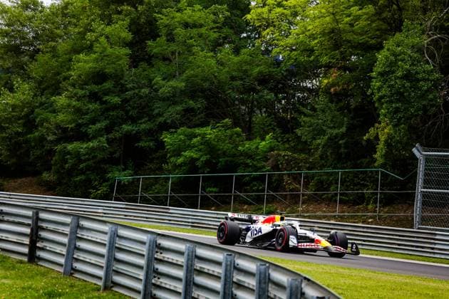 6 Isack Hadjar (FRA, Visa Cash App Racing Bulls F1 Team), F1 Grand Prix of Hungary at Hungaroring on August 1, 2025 in Budapest, Hungary. (Photo by HOCH ZWEI) Budapest Hungary