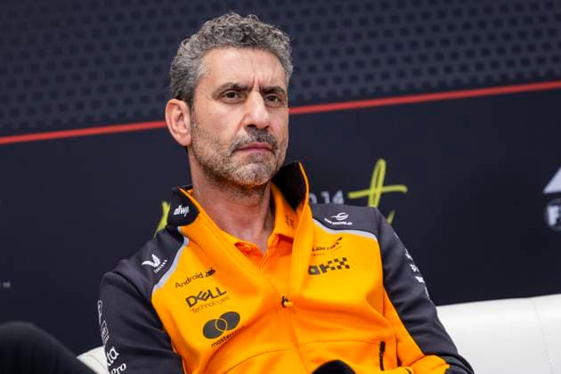 F1 - HUNGARIAN GRAND PRIX 2025 press conference, PK, Pressekonferenz STELLA Andrea (ita), Team Principal of McLaren F1 Team, portrait during the 2025 Formula 1 Lenovo Hungarian Grand Prix, 14th round of the 2025 FIA Formula One World Championship, WM, Weltmeisterschaft from August 1 to 3, 2025 on the Hungaroring, in Mogyorod, Hungary - MogyorodHungary Copyright: xJulienxDelfossex