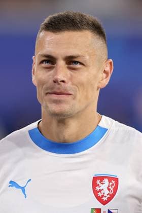 TOMAS HOLES, Repubblica Ceca, Euro 2024, Portugal vs Czech Republic 2-1, 18-06-2024, Primo piano, Head shot, Close up CAMPIONATI EUROPEI GERMANIA EURO 2024 PORTOGALLO-REPUBBLICA CECA