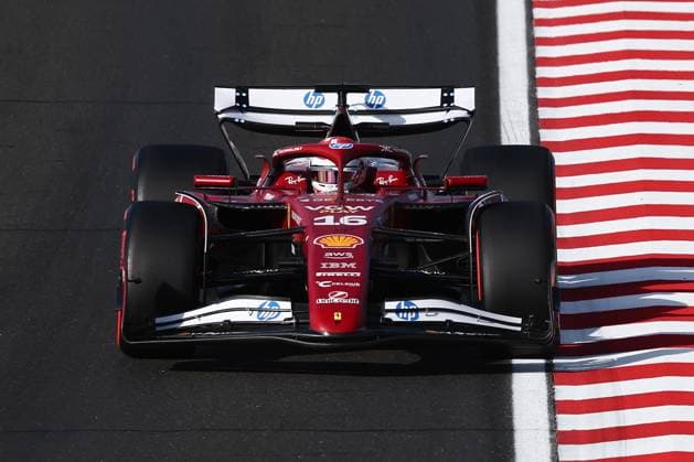 F1 Hungarian Grand Prix 2025 Practice 2 Charles Leclerc of Ferrari during the second practice ahead of the Formula 1 Hungarian Grand Prix at Hungaroring in Budapest, Hungary on August 1, 2025. Budapest Hungary  Copyright: xJakubxPorzyckix originalFilename:porzycki-f1hungar250801_npHKc.jpg
