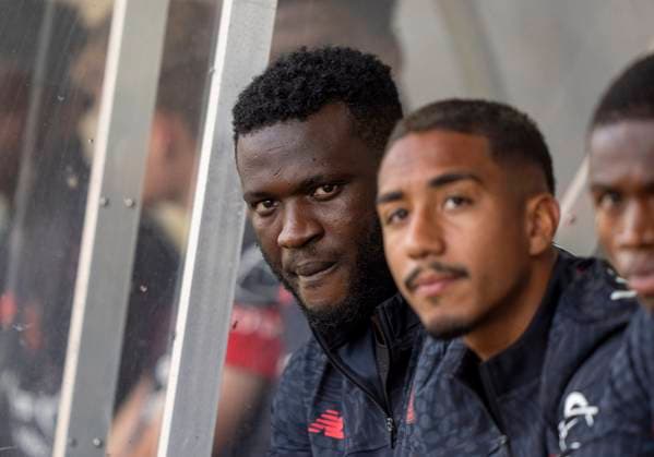 Victor Boniface (Bayer 04 Leverkusen, 22) Fortuna Sittard - Bayer Leverkusen 01.08.2025 Fussball, Testspiel, NED, Fortuna Sittard - Bayer Leverkusen, Fortuna Sittard Stadion Copyright: HMBxMedia xMarcoxBader