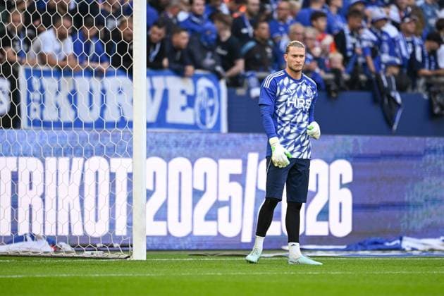 01.08.2025, Fussball, 2. Bundesliga, Saison 2025 2026, 1. Spieltag, FC Schalke 04 - Hertha BSC, Torwart Loris Karius(FC Schalke 04) xRHR-FOTO YYx