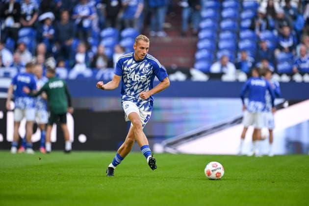 01.08.2025, Fussball, 2. Bundesliga, Saison 2025 2026, 1. Spieltag, FC Schalke 04 - Hertha BSC Timo Becker (FC Schalke 04) xRHR-FOTO YYx