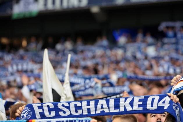 Fans des FC Schalke 04 beim Spiel der 2. Bundesliga (Saison 2025 26) FC Schalke 04 - Hertha BSC Copyright: Thomas Pakusch