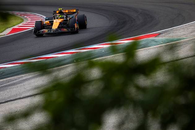 4 Lando Norris (GBR, McLaren F1 Team), F1 Grand Prix of Hungary at Hungaroring on August 1, 2025 in Budapest, Hungary. (Photo by HOCH ZWEI) Budapest Hungary