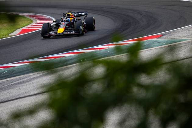 1 Max Verstappen (NLD, Oracle Red Bull Racing), F1 Grand Prix of Hungary at Hungaroring on August 1, 2025 in Budapest, Hungary. (Photo by HOCH ZWEI) Budapest Hungary
