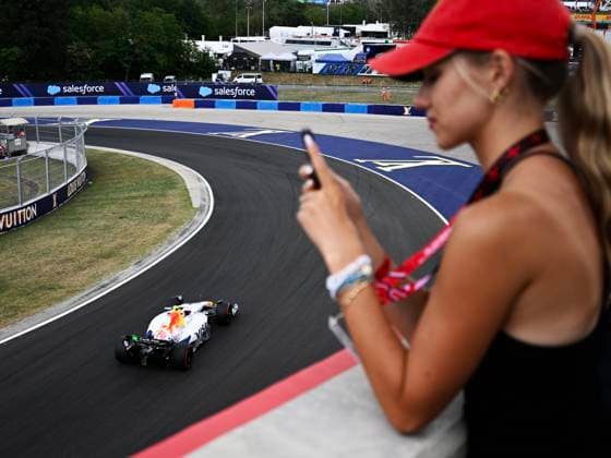 F1 Grand Prix of Hungary - Practice Liam Lawson of the Team Visa Cash App Racing Bulls Formula One Team, Honda RBPT, participates in a practice session during the FIA Formula One World Championship, WM, Weltmeisterschaft F1 Hungarian Grand Prix in Budapest, Hungary, on August 1, 2025. Budapest Hungary  Copyright: xLucaxBarsalix originalFilename:barsali-notitle250801_npqPv.jpg