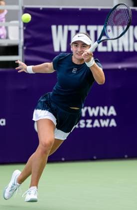 WTA, Tennis Damen 125 - T-Mobile Polish Open 2025 Victoria Jimenez Kasintseva during WTA 125 tennis tournament, T-Mobile Polish Open 2025 semi-final in Warsaw, Poland on August 01, 2025. Warsaw Poland  Copyright: xFotoxOlimpikx originalFilename:jastrzebowski-wta125tm250801_npB6l.jpg