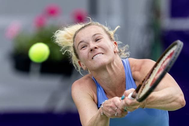 WTA, Tennis Damen 125 - T-Mobile Polish Open 2025 Katerina Siniakova during WTA 125 tennis tournament, T-Mobile Polish Open 2025 semi-final in Warsaw, Poland on August 01, 2025. Warsaw Poland  Copyright: xFotoxOlimpikx originalFilename:jastrzebowski-wta125tm250801_npVQg.jpg