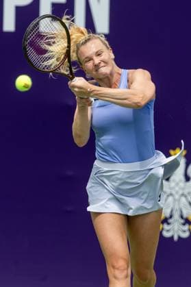 WTA, Tennis Damen 125 - T-Mobile Polish Open 2025 Katerina Siniakova during WTA 125 tennis tournament, T-Mobile Polish Open 2025 semi-final in Warsaw, Poland on August 01, 2025. Warsaw Poland  Copyright: xFotoxOlimpikx originalFilename:jastrzebowski-wta125tm250801_npwIm.jpg