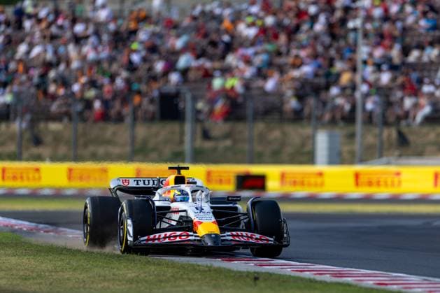 Isack Hadjar (Visa Cash App Racing Bulls F1 Team, Frankreich, 06) im VCARB 02, HUN, Formel 1 Weltmeisterschaft, Grand Prix von Ungarn, Hungaroring, Trainingstag, Freies Training 2, Saison 2025, 01.08.2025 HUN, Formel 1 Weltmeisterschaft, Grand Prix von Ungarn, Hungaroring, Trainingstag, Freies Training 2, Saison 2025, 01.08.2025 Budapest Copyright: xEibner-Pressefoto MarcelxFischerx EP_MFI