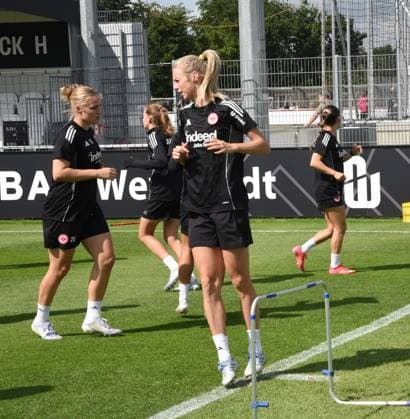 02.08.2025 xhpx Dreieich, maxworx Sportpark Frauen Eintracht Frankfurt Training u.a. Neuzugang Amanda Ilestedt, ( Eintracht Frankfurt Frauen)