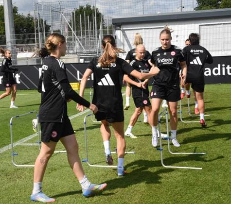 02.08.2025 xhpx Dreieich, maxworx Sportpark Frauen Eintracht Frankfurt Training u.a.Jella Veit (25, Eintracht Frankfurt Frauen)