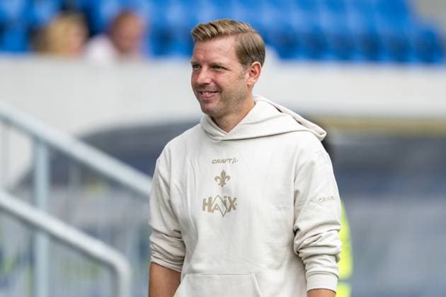 Florian Kohfeldt (SV Darmstadt 1898, Chef‘Trainer) vor dem Spiel, GER, SV Darmstadt 98 vs. VfL Bochum, Fussball, 2. Bundesliga, Saison 2025 2026, 02.08.2025. DFL REGULATIONS PROHIBIT ANY USE OF PHOTOGRAPHS AS IMAGE SEQUENCES AND OR QUASI VIDEO GER, SV Darmstadt 98 vs. VfL Bochum, Fussball, 2. Bundesliga, Saison 2025 2026. Darmstadt