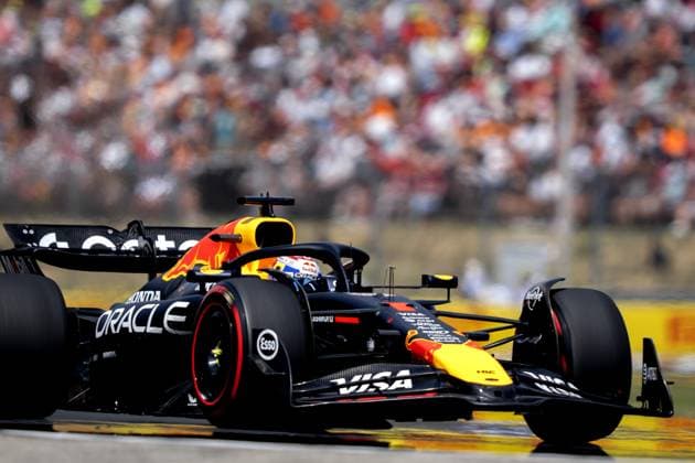BOEDAPEST - Max Verstappen (Red Bull Racing) at the Hungaroring during 3rd free practice ahead of the Hungarian Grand Prix. ANP SANDER KING xVIxANPxSportx xxANPxIVx 532672096 originalFilename: 532672096.jpg