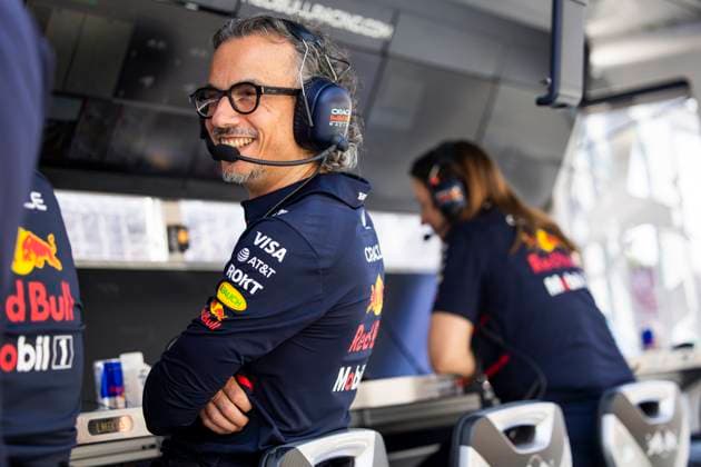 F1 - HUNGARIAN GRAND PRIX 2025 MEKIES Laurent (fra), CEO of Red Bull Racing, portrait during the 2025 Formula 1 Lenovo Hungarian Grand Prix, 14th round of the 2025 FIA Formula One World Championship, WM, Weltmeisterschaft from August 1 to 3, 2025 on the Hungaroring, in Mogyorod, Hungary - MogyorodHungary  Copyright: xJulienxDelfossex