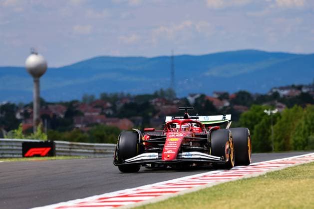 16 Charles Leclerc Of The Team Scuderia Ferrari HP, Ferrari SF-25,In Practice Session ,During Fia Formula One World Championship, WM, Weltmeisterschaft F1 Hungarian Grand Prix 2025, 02 August , In Budapest,Hungary  Copyright: xLucaxBarsali IPAxSportx xipa-agency.netx xx IPA_61525511 IPA_Agency_IPA61525511
