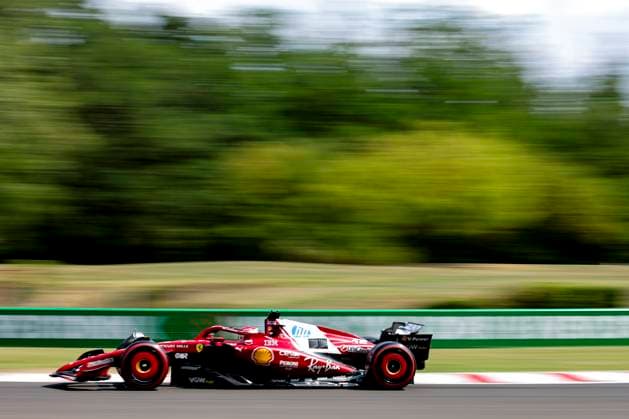 Charles Leclerc of Monaco and Scuderia Ferrari , Qualifying, F1 Grand Prix of Hungary, am 02. August 2025 in Budapeste, Hungary. (Foto von Diogo Cardoso DeFodi Images) Charles Leclerc of Monaco and Scuderia Ferrari , Qualifying, F1 Grand Prix of Hungary, Hungaroring on August 2, 2025 in Budapeste, Hungary. (Photo by Diogo Cardoso DeFodi Images)