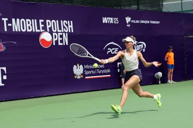 WARSZAWA 02.08.2025 TURNIEJ WTA, Tennis Damen 125 T-MOBILE POLISH OPEN --- TENNIS TOURNAMENT WTA 125 POLISH OPEN IN WARSAW VIKTORIJA GOLUBIC FOT. PIOTR KUCZA FOTOPYK NEWSPIX.PL --- newspix.pl 