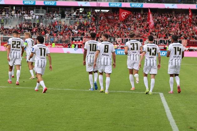 02.08.2025, Fussball, Herren, 2. Bundesliga, Saison 2025 2026, SV 07 Elversberg - 1. FC Nürnberg, Torjubel zum 1:0, Torschütze: Maximilian Rohr (SV 07 Elversberg) Elversberg Ursapharm-Arena an der Kaiserlinde Saarland Deutschland (DEU)