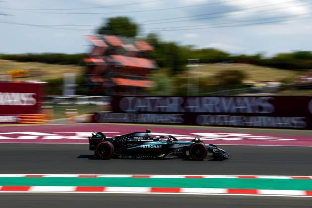 12 Andrea Kimi Antonelli (ITA, Mercedes-AMG Petronas F1 Team), F1 Grand Prix of Hungary at Hungaroring on August 2, 2025 in Budapest, Hungary. (Photo by HOCH ZWEI) Budapest Hungary