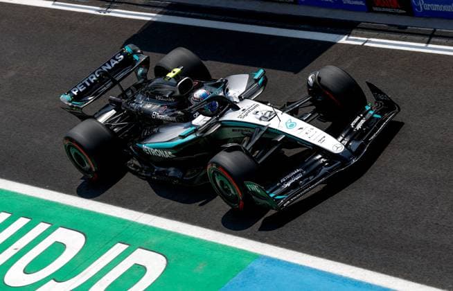 12 Andrea Kimi Antonelli (ITA, Mercedes-AMG Petronas F1 Team), F1 Grand Prix of Hungary at Hungaroring on August 2, 2025 in Budapest, Hungary. (Photo by HOCH ZWEI) Budapest Hungary