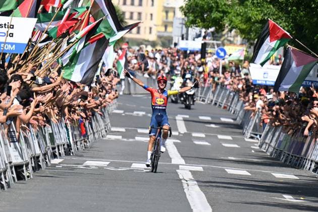 Sport Bilder des Tages 02-08-2025 Clasica San Sebastian; 2025, Lidl - Trek; Ciccone, Giulio; San Sebastian; 