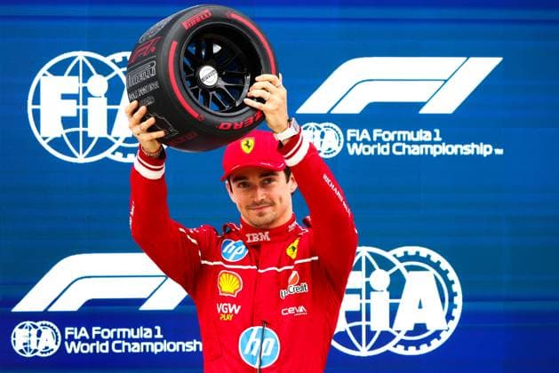 F1 Hungarian Grand Prix Charles Leclerc of Ferrari is seen after winning the pole position during the qualifying session of the Formula One Hungarian Grand Prix at the Hungaroring circuit in Mogyorod near Budapest on August 2nd, 2025. Budapest Hungary  Copyright: xBeataxZawrzelx originalFilename:zawrzel-f1hungar250802_npbLh.jpg