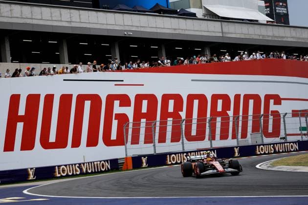 44 Lewis Hamilton (GBR, Scuderia Ferrari HP), F1 Grand Prix of Hungary at Hungaroring on August 2, 2025 in Budapest, Hungary. (Photo by HOCH ZWEI) Budapest Hungary