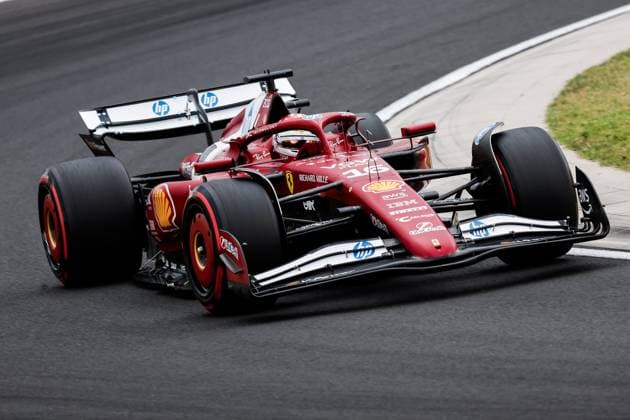 16 Charles Leclerc (MCO, Scuderia Ferrari HP), F1 Grand Prix of Hungary at Hungaroring on August 2, 2025 in Budapest, Hungary. (Photo by HOCH ZWEI) Budapest Hungary