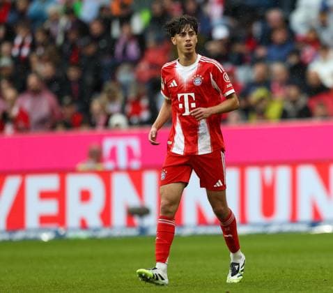 David Santos Daiber (FC Bayern Muenchen, 47), GER, FC Bayern Muenchen vs. Olympique Lyon, Fussball, Testspiel, Saison 2025 2026, 02.08.2025, GER, FC Bayern Muenchen vs. Olympique Lyon, Fussball, Testspiel, Saison 2025 2026, 02.08.2025 Muenchen Copyright: xEibner-Pressefoto JennixMaulx EP_JML