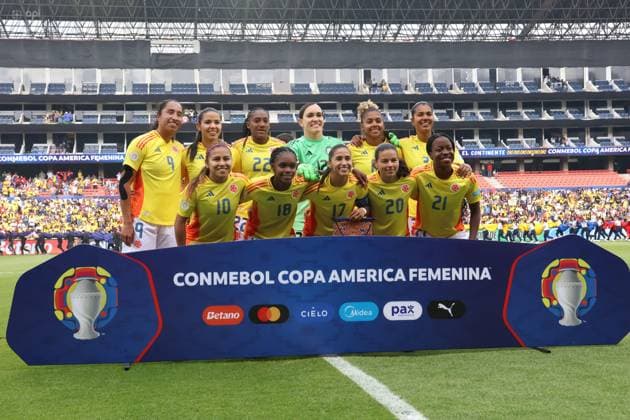 FINAL COPA AMERICA FEMENINA COLOMBIA VS BRASIL 02 de agosto del 2025 Encuentro de la final de la Copa AmÃ rica Femenina entre Colombia VS Brasil en el estadio Rodrigo Paz. QUITO PICHINCHA ECUADOR Copyright: xHENRYxLAPOx