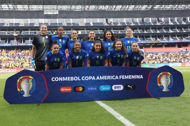 FINAL COPA AMERICA FEMENINA COLOMBIA VS BRASIL 02 de agosto del 2025 Encuentro de la final de la Copa AmÃ rica Femenina entre Colombia VS Brasil en el estadio Rodrigo Paz. QUITO PICHINCHA ECUADOR Copyright: xHENRYxLAPOx